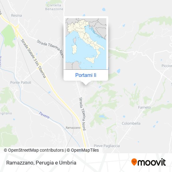 Mappa Ramazzano