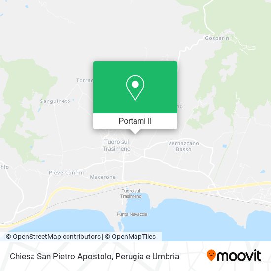 Mappa Chiesa San Pietro Apostolo