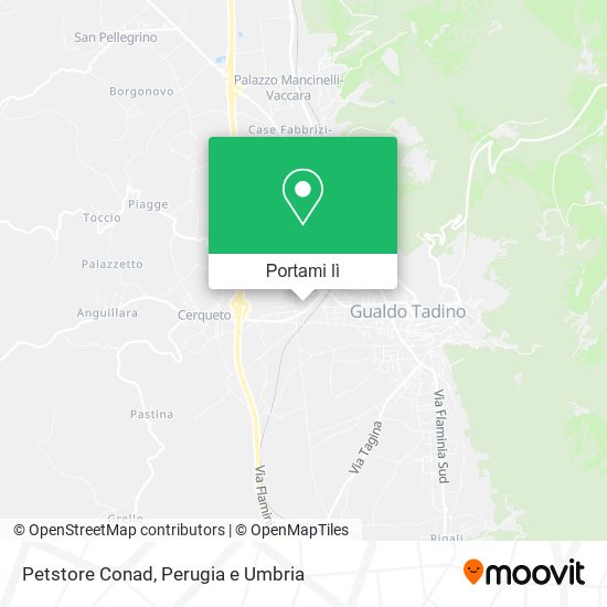 Mappa Petstore Conad