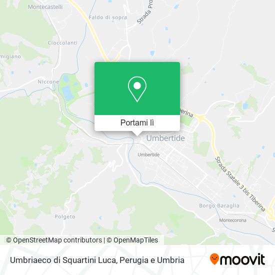 Mappa Umbriaeco di Squartini Luca
