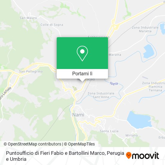 Mappa Puntoufficio di Fieri Fabio e Bartollini Marco