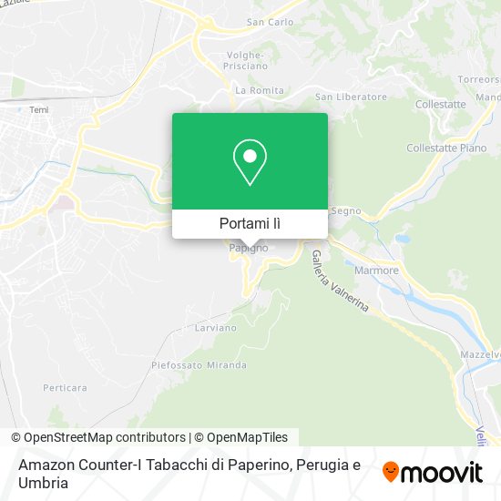 Mappa Amazon Counter-I Tabacchi di Paperino