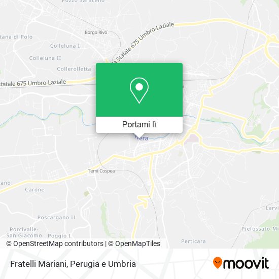 Mappa Fratelli Mariani
