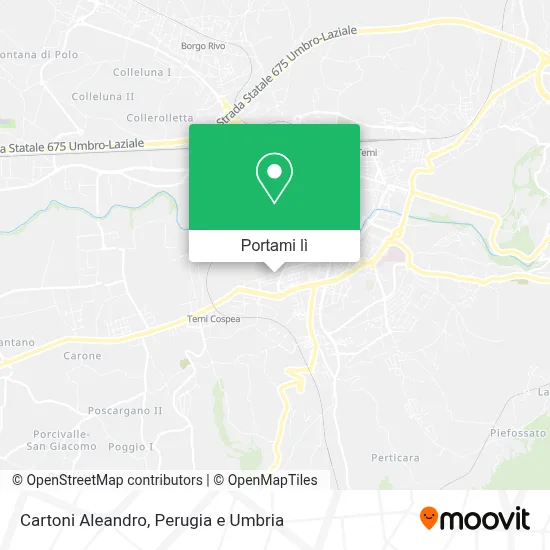 Mappa Cartoni Aleandro