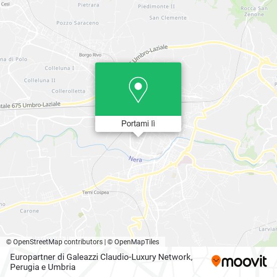 Mappa Europartner di Galeazzi Claudio-Luxury Network