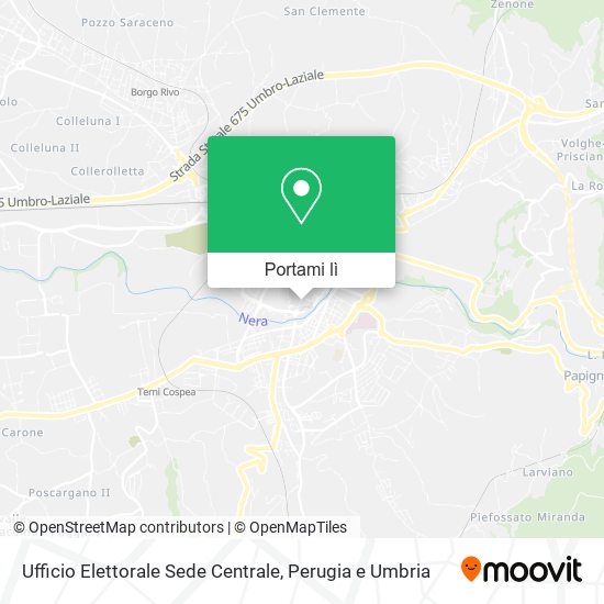Mappa Ufficio Elettorale Sede Centrale