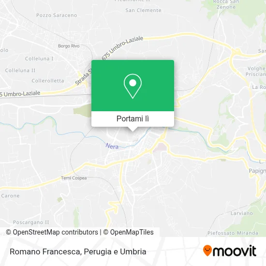 Mappa Romano Francesca