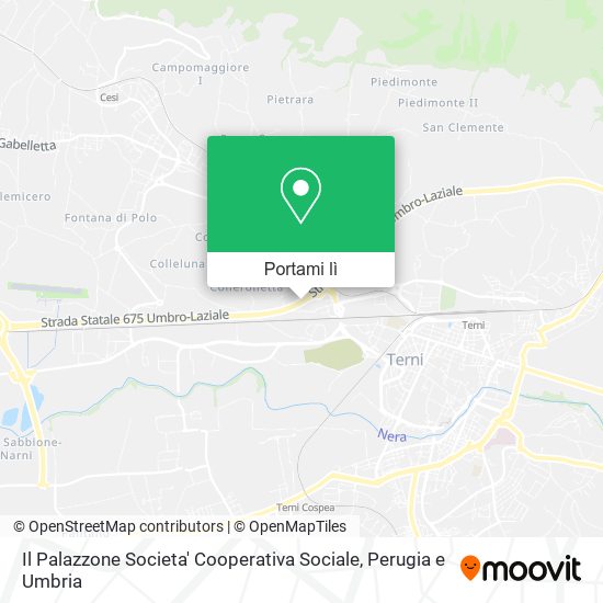 Mappa Il Palazzone Societa' Cooperativa Sociale