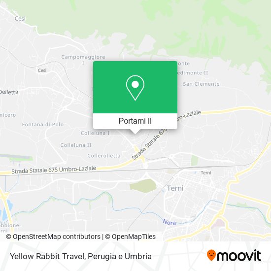Mappa Yellow Rabbit Travel