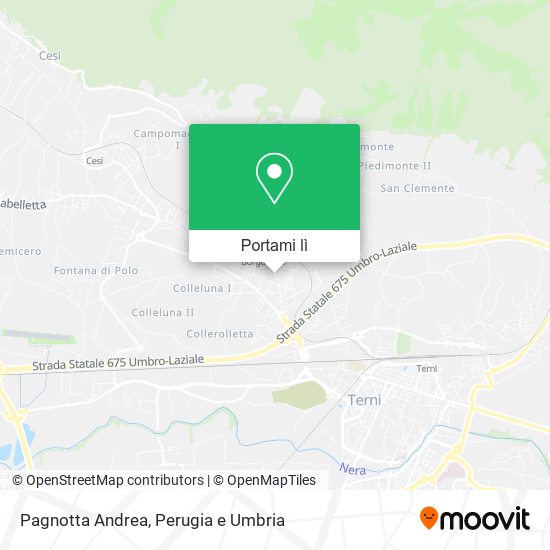 Mappa Pagnotta Andrea