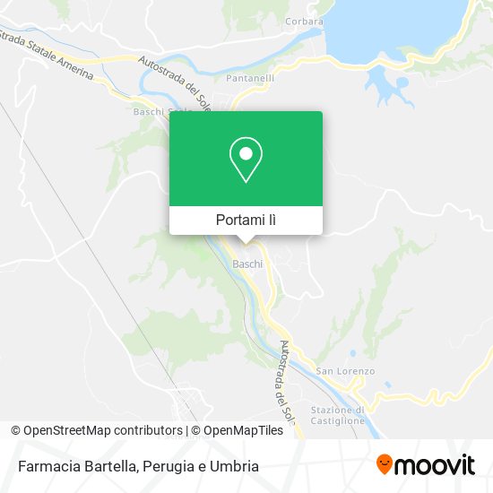 Mappa Farmacia Bartella