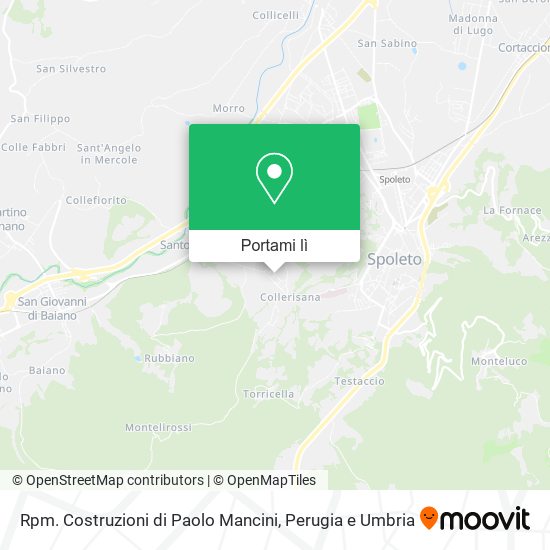 Mappa Rpm. Costruzioni di Paolo Mancini