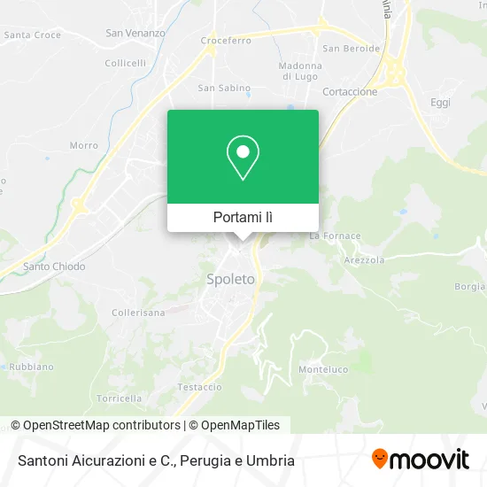 Mappa Santoni Aicurazioni e C.