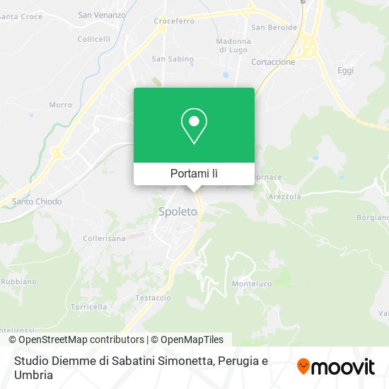 Mappa Studio Diemme di Sabatini Simonetta