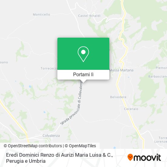 Mappa Eredi Dominici Renzo di Aurizi Maria Luisa & C.