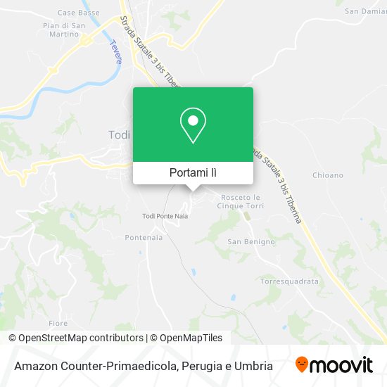 Mappa Amazon Counter-Primaedicola