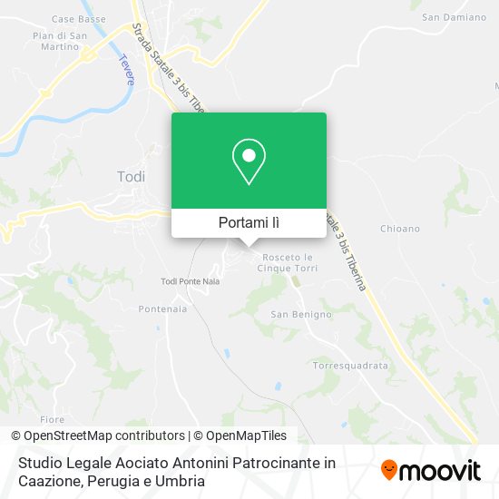 Mappa Studio Legale Aociato Antonini Patrocinante in Caazione