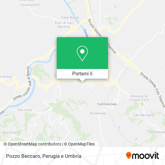 Mappa Pozzo Beccaro