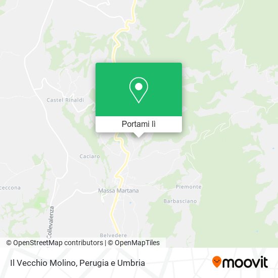 Mappa Il Vecchio Molino