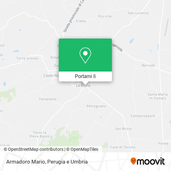 Mappa Armadoro Mario