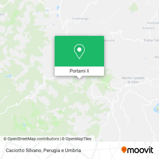 Mappa Caciotto Silvano