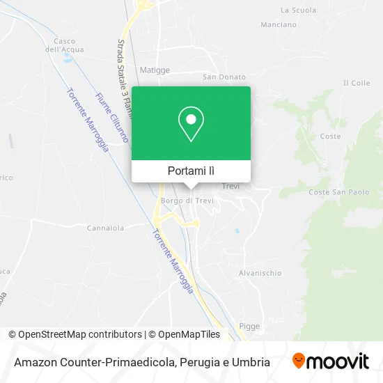 Mappa Amazon Counter-Primaedicola