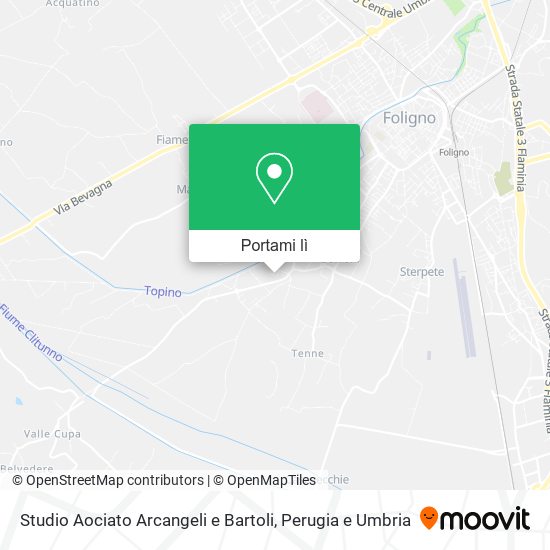 Mappa Studio Aociato Arcangeli e Bartoli