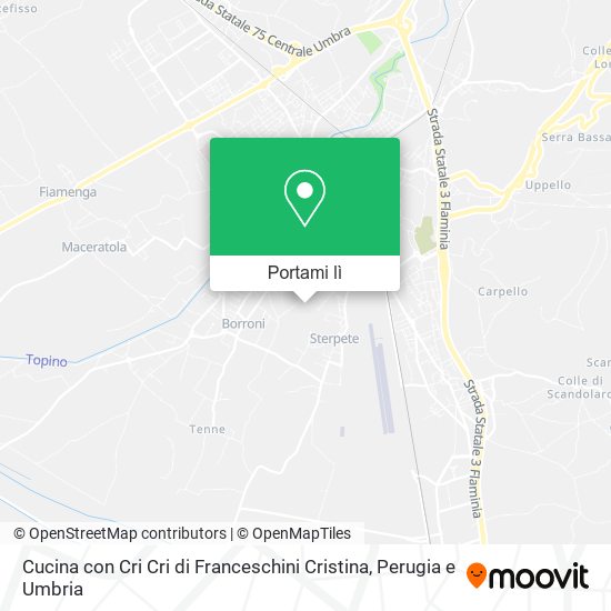 Mappa Cucina con Cri Cri di Franceschini Cristina