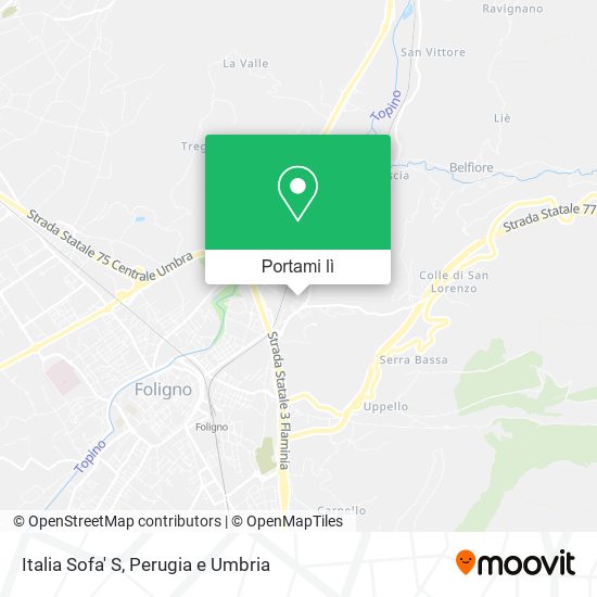 Mappa Italia Sofa' S