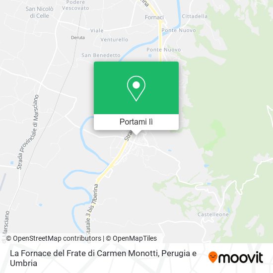 Mappa La Fornace del Frate di Carmen Monotti