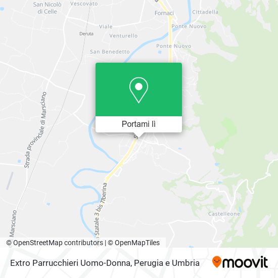 Mappa Extro Parrucchieri Uomo-Donna
