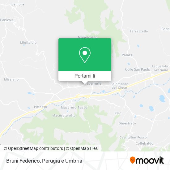 Mappa Bruni Federico