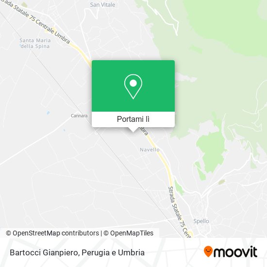 Mappa Bartocci Gianpiero