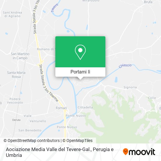 Mappa Aociazione Media Valle del Tevere-Gal.