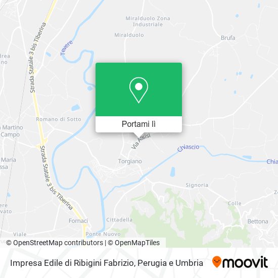 Mappa Impresa Edile di Ribigini Fabrizio
