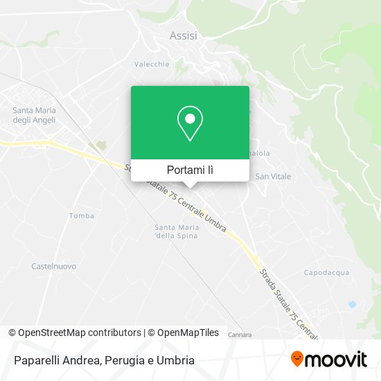 Mappa Paparelli Andrea