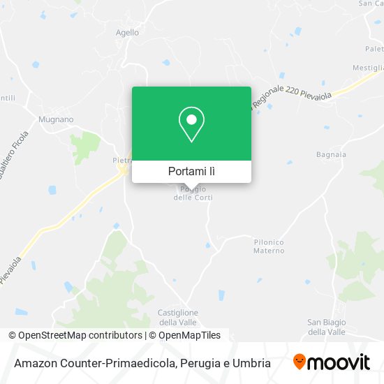 Mappa Amazon Counter-Primaedicola