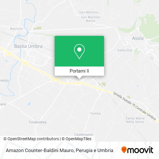 Mappa Amazon Counter-Baldini Mauro