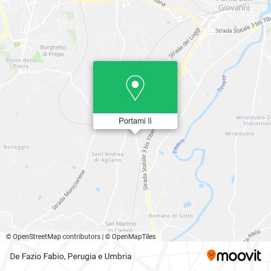 Mappa De Fazio Fabio