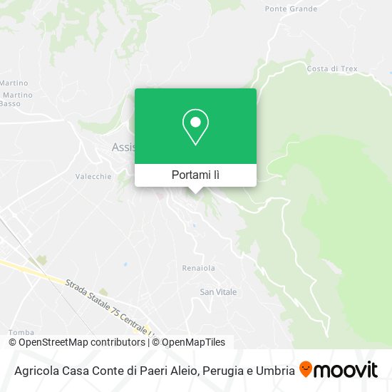 Mappa Agricola Casa Conte di Paeri Aleio