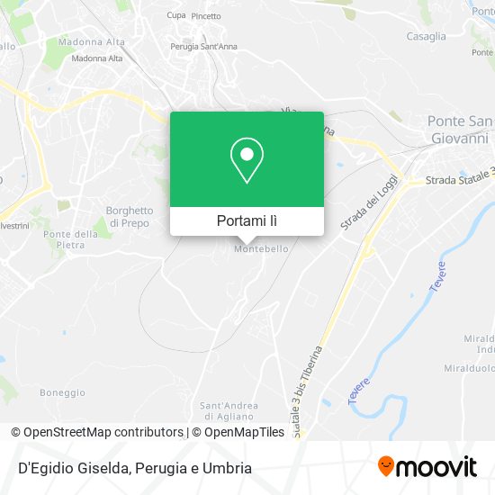 Mappa D'Egidio Giselda
