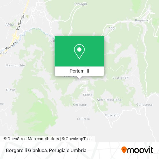 Mappa Borgarelli Gianluca