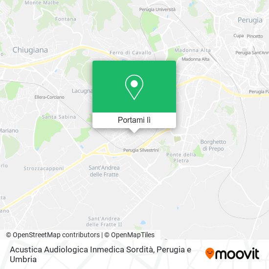 Mappa Acustica Audiologica Inmedica Sordità