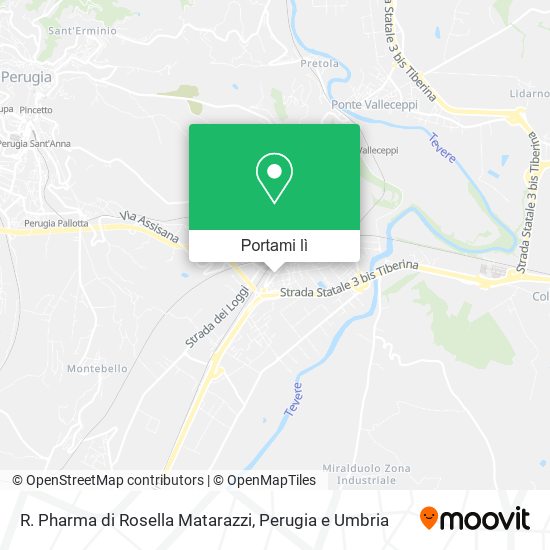 Mappa R. Pharma di Rosella Matarazzi