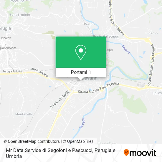 Mappa Mr Data Service di Segoloni e Pascucci