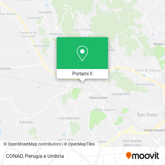 Mappa CONAD