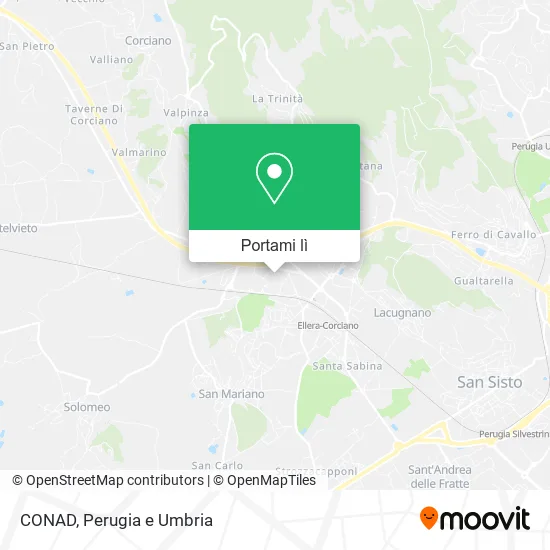 Mappa CONAD