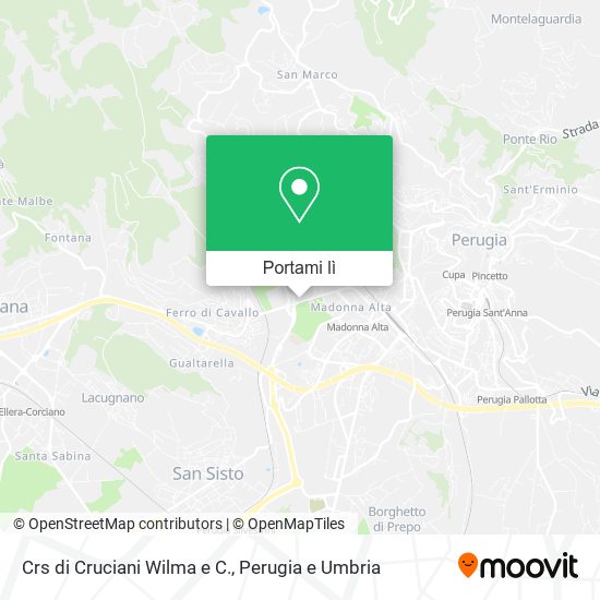 Mappa Crs di Cruciani Wilma e C.