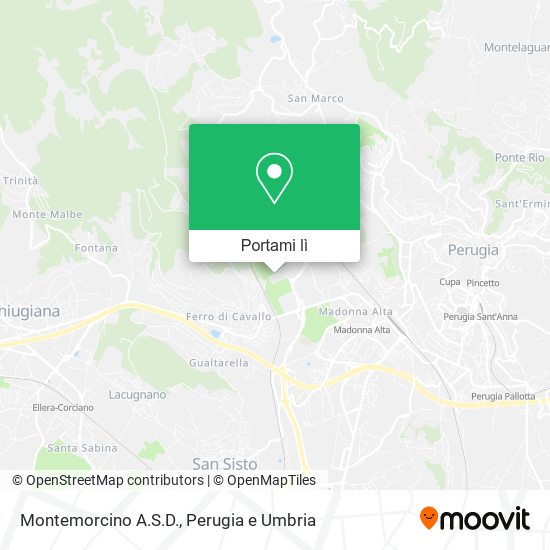 Mappa Montemorcino A.S.D.