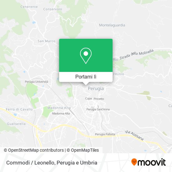 Mappa Commodi / Leonello